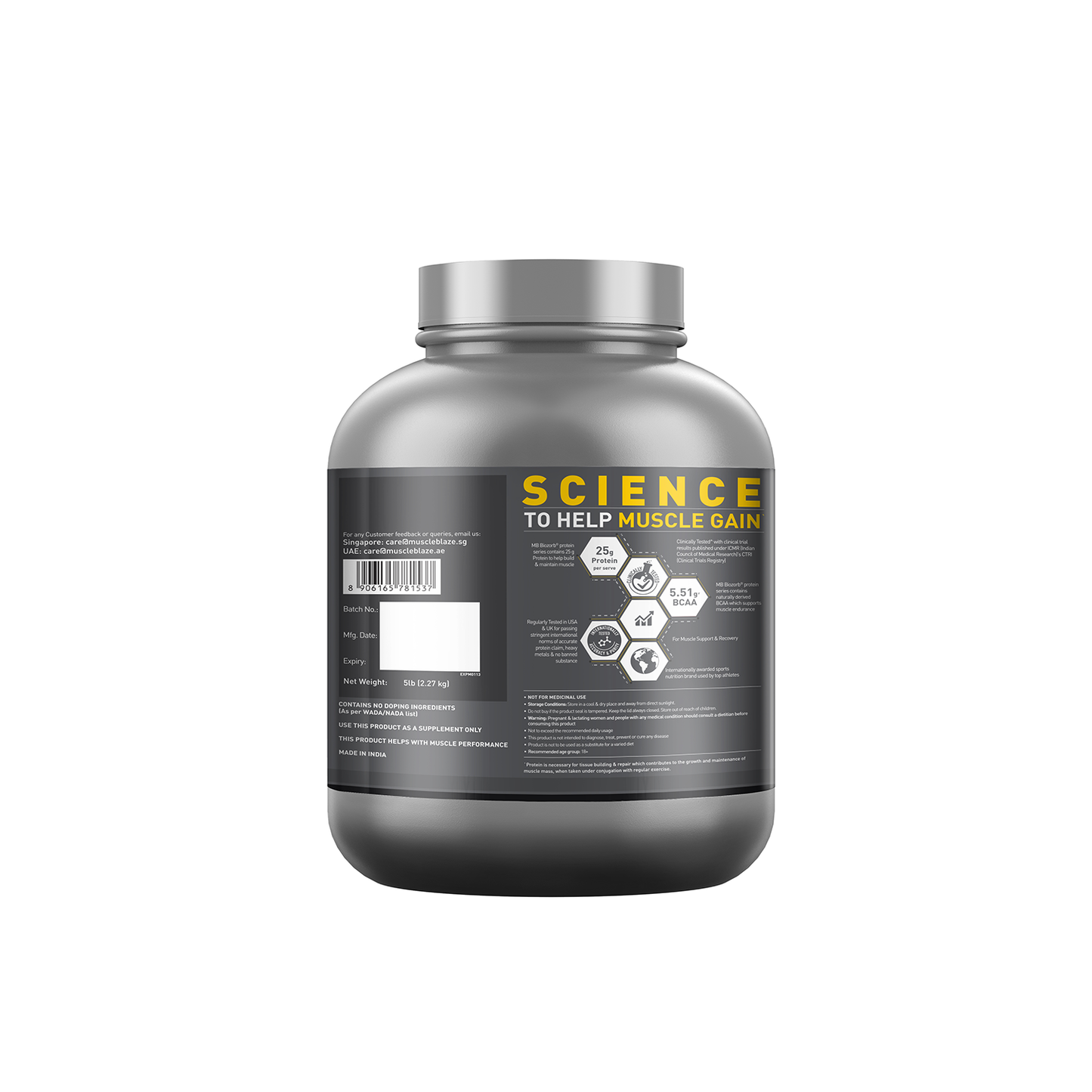 MuscleBlaze Biozorb Performance Whey