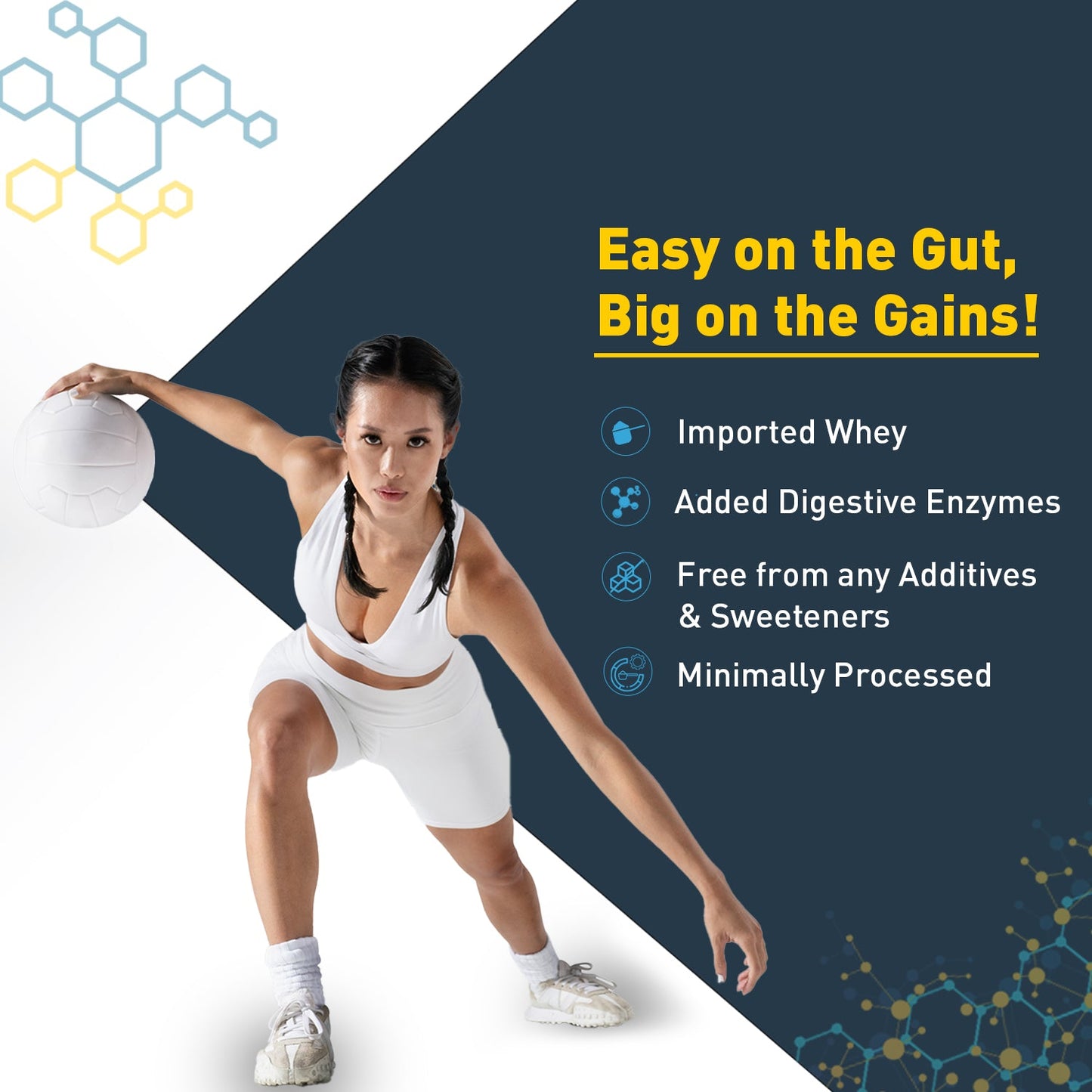 MuscleBlaze Raw Whey Protein 80%