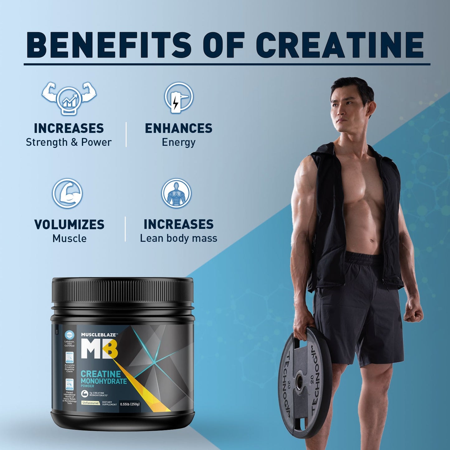 MuscleBlaze Creatine Monohydrate