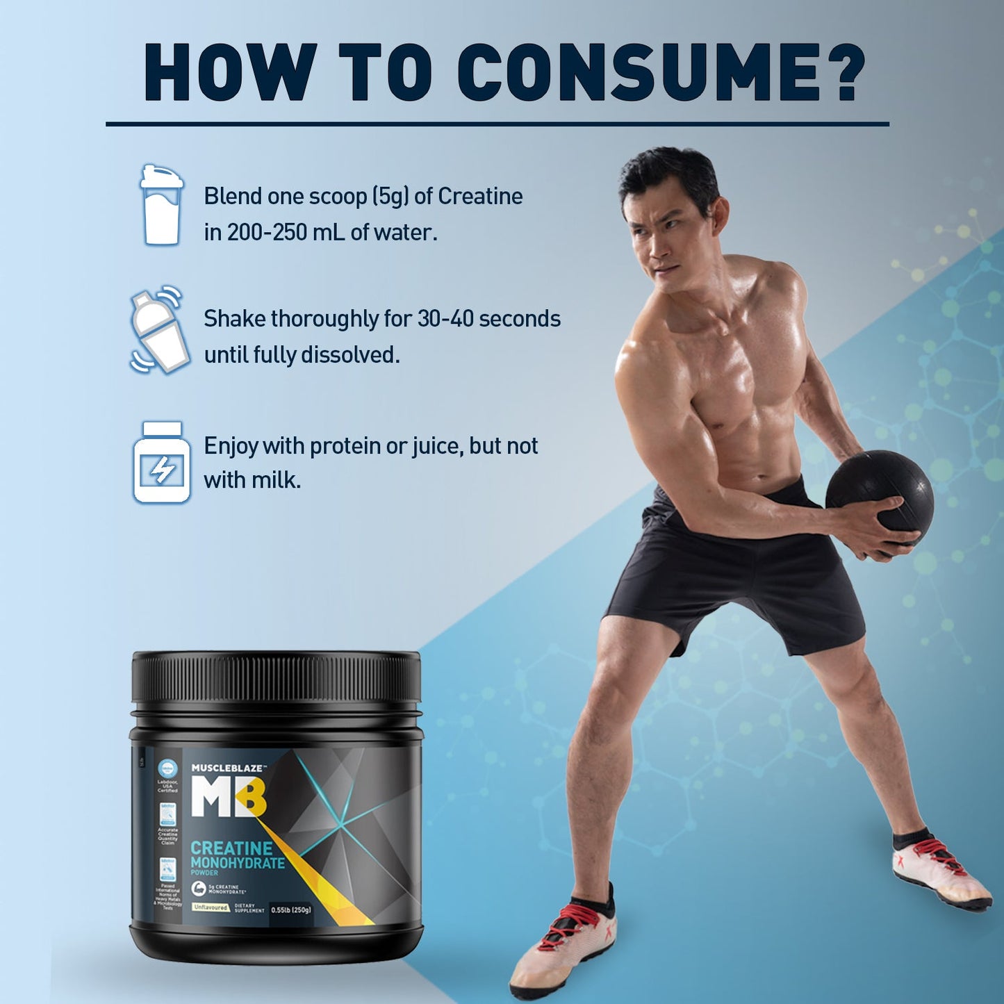 MuscleBlaze Creatine Monohydrate