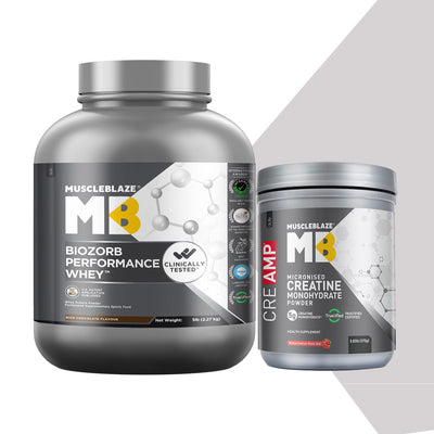 Biozorb Performance Whey 5 lb Rich Chocolate with Creatine CreAMP Watermelon Kool Aid